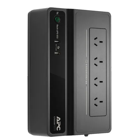 APC Back-UPS Family Bk650m2-CH, 650va 390W Back Uninterruptible Power Supply, Built-in Batter