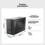 APC Back-UPS Family Bx1100ci-Cn, 1100va 660W Back Uninterruptible Power Supply 1.1kVA, Built-in Battery