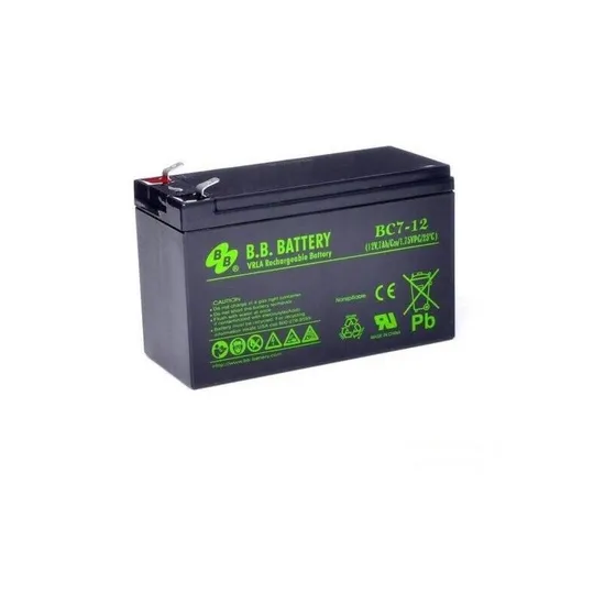 B. B. Battery Bc Series Bc7-12 12V7ah Maintenan...
