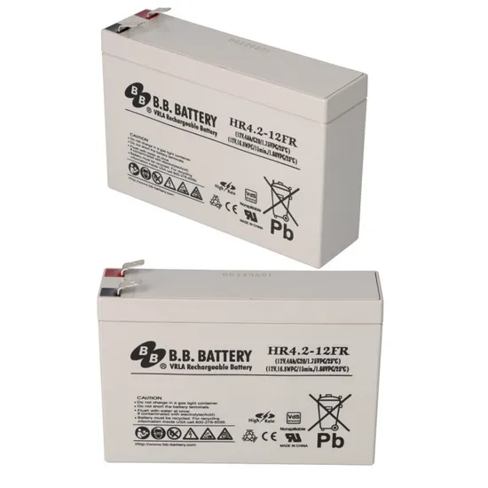 B. B. Battery Hr Series Hr4.2-12 12V4.0ah Maintenance Free No-Free-Acid Battery