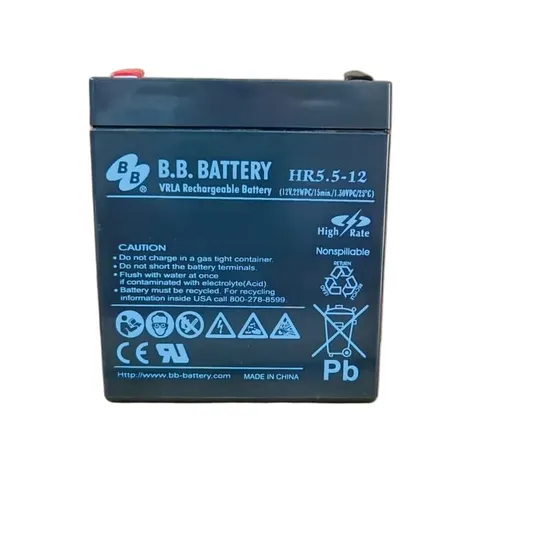 B. B. Battery Hr Series Hr5.5-12 12V5.0ah Maint...