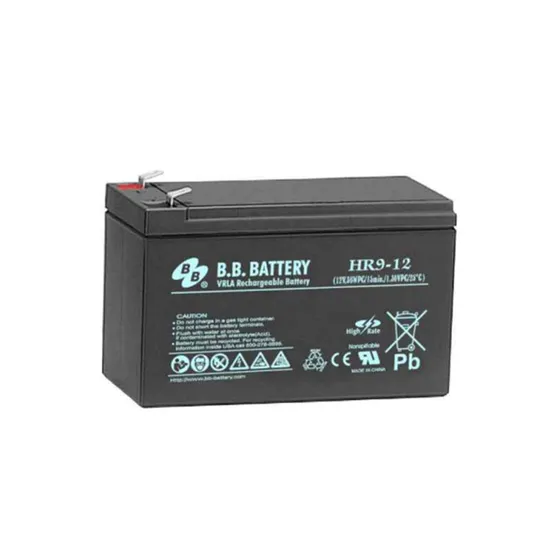 B. B. Battery Hr Series Hr9-12 12V8ah Maintenance Free No-Free-Acid Battery