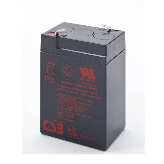 Csb Gp Series 6V4.5ah Gp645 Lead-Acid Battery UPS Power Supply