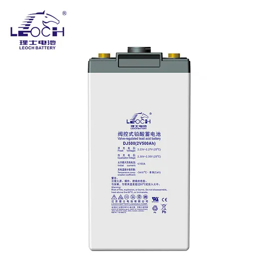 High-Quality Leoch 2V500ah DJ500 Lead-Acid Battery UPS Power Supply DC Screen Battery