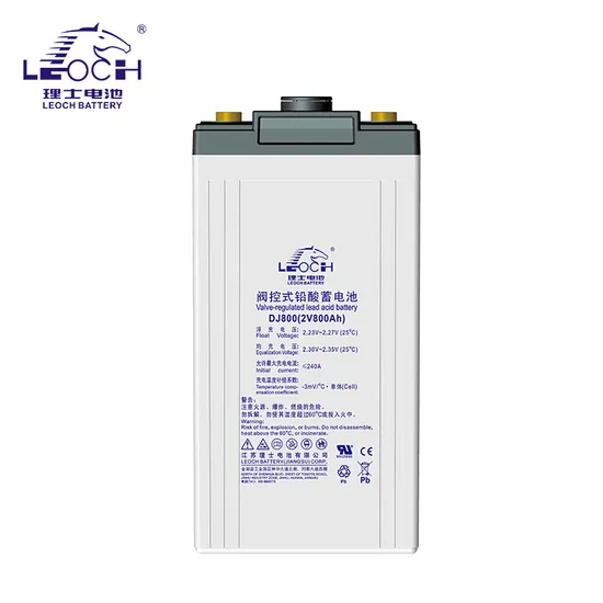High-Quality Leoch 2V800ah DJ800 Lead-Acid Battery UPS Power Supply DC Screen Battery