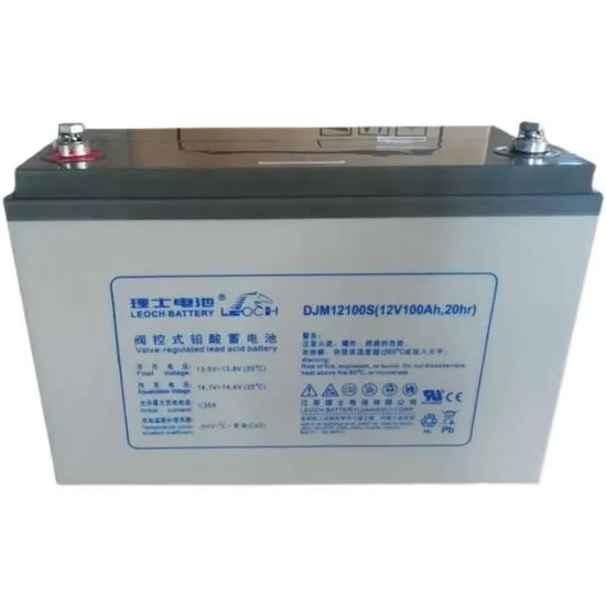 Leoch 12V100ah Djm12100s Lead-Acid Battery UPS ...