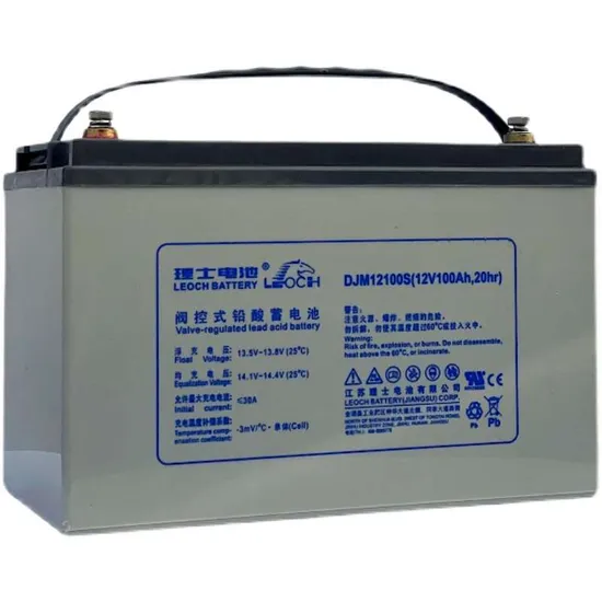 Leoch 12V100ah Djm12100s Lead-Acid Battery UPS Power Supply DC Screen Battery