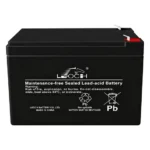 Leoch 12V12ah Lp12-12 Lead-Acid Battery UPS Power Supply DC Screen Battery