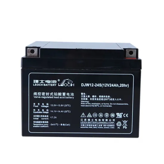 Leoch 12V24ah Djw12-24s Lead-Acid Battery UPS Power Supply DC Screen Battery
