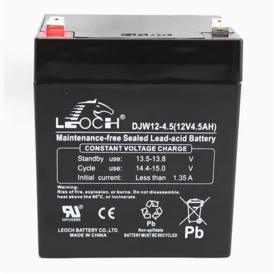 Leoch 12V4.5ah Djw12-4.5 Lead-Acid Battery UPS Power Supply DC Screen Battery