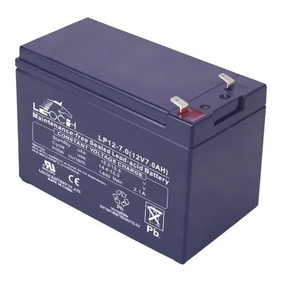 Leoch 12V7ah Lp12-7.0 Lead-Acid Battery UPS Power Supply DC Screen Battery