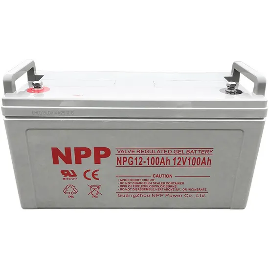 Npp 12V100ah Npg12-100ah Lead-Acid Battery UPS ...
