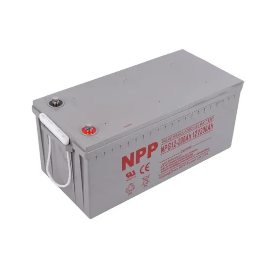 Npp 12V200ah Npg12-200ah Lead-Acid Battery UPS Power Supply DC Screen Battery