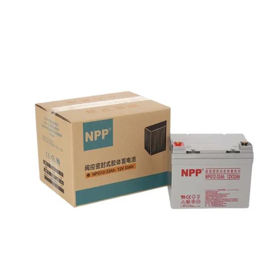 Npp 12V33ah Npg12-33ah Lead-Acid Battery UPS Po...
