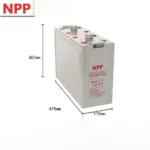 Npp 2V1000ah Npg2-1000ah Lead-Acid Battery UPS Power Supply DC Screen Battery