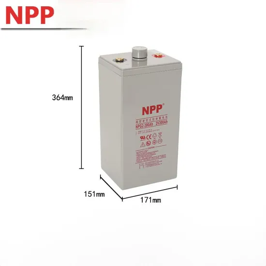 Npp 2V300ah Npg2-300ah Lead-Acid Battery UPS Po...
