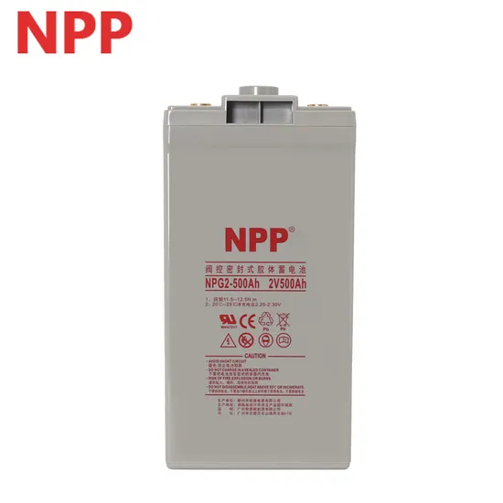 Npp 2V500ah Npg2-500ah Lead-Acid Battery UPS Po...