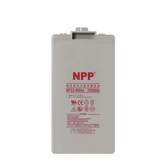 Npp 2V600ah Npg2-600ah Lead-Acid Battery UPS Po...