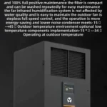 Vertiv Dme Series Precision Air Conditioner for Computer Rooms, Three-Phase Power Supply, Dme27mh0up1, 27kw, Heating, Top Air Outlet.