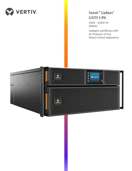 Vertiv Gxt5-10kmvrt6uxln 10000va/10000W Online ...