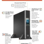 Vertiv Gxt5-2000irt2uxl UPS Power Supply Standard Machine High Frequency Online Interactive Rack (2U) /Tower 2000va Intelligent Uninterruptible Power Supply