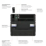 Vertiv UPS High-Frequency Chain Single-in or Three-in Single-out Online Interactive Rack (9U) /Tower 16kVA Intelligent UPS (standard model) Gxt5-20kirt9uxln