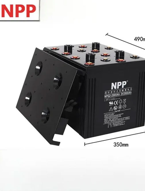 Npp 2V2000ah Npg2-2000ah Lead-Acid Battery UPS Power Supply DC Screen Battery